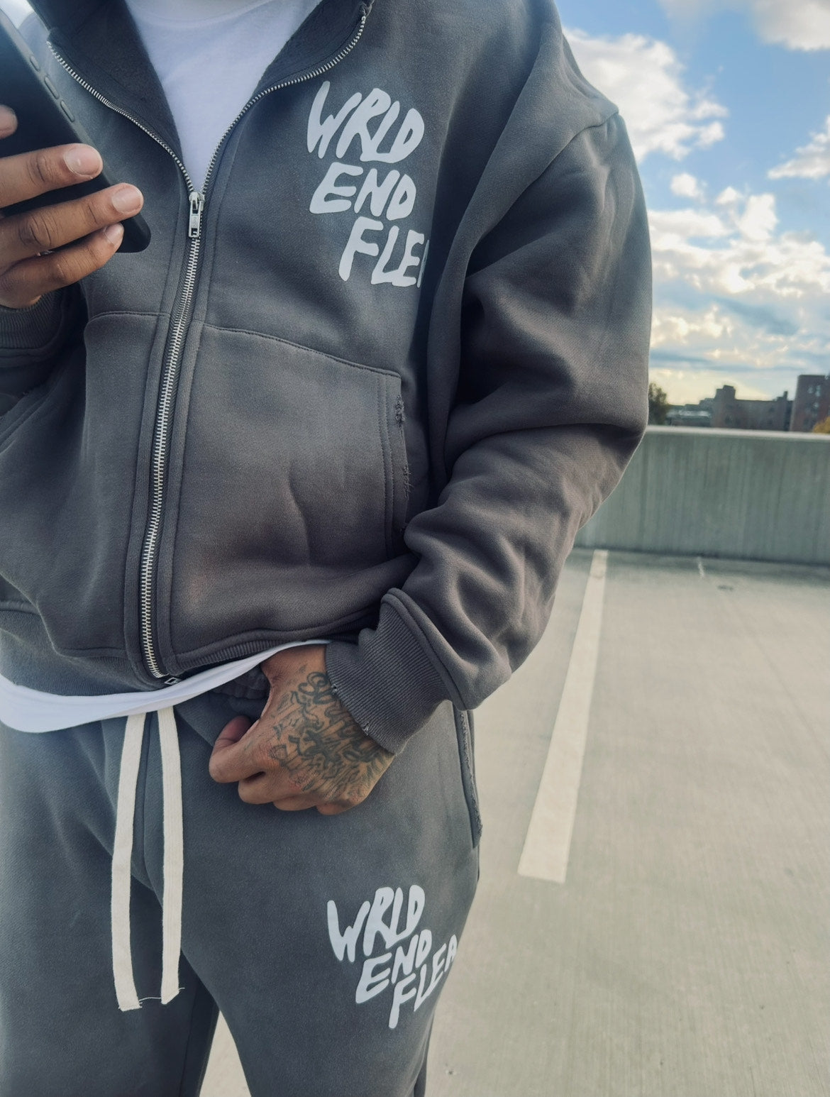 "WrldEndFlea" Sweatsuit Set